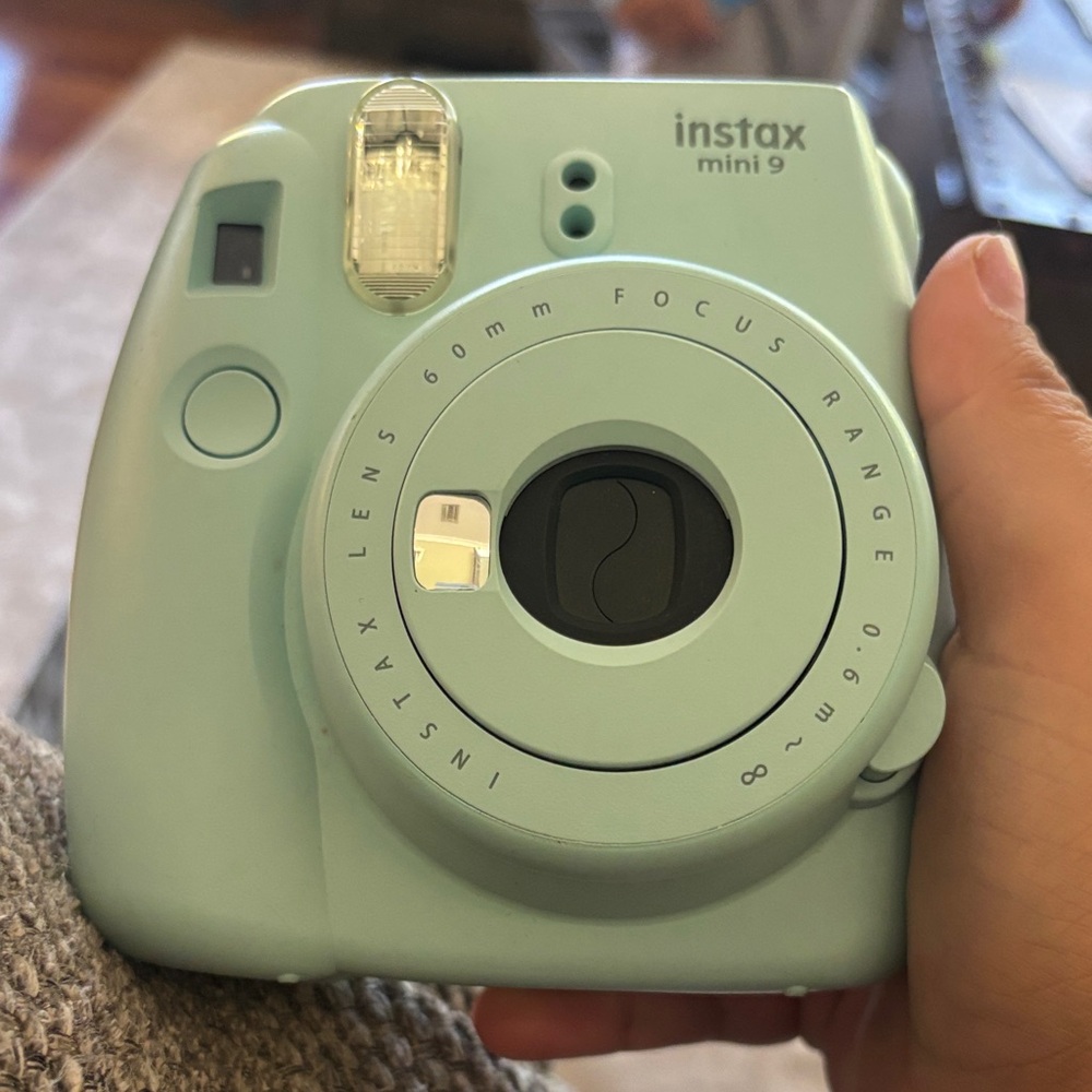 Instax Mini 9 Camera in Soft Blue